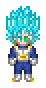Blue Normal Saiyan Outfit