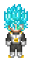 Blue Normal Saiyan Outfit